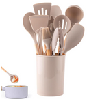 Kit 12 Utensílios de Cozinha em Silicone