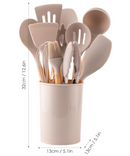 Kit 12 Utensílios de Cozinha em Silicone