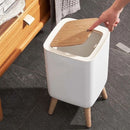 Lixeira com Tampa de Pressão